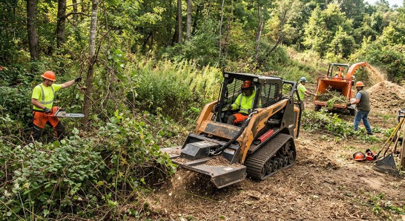 Land Clearing in Cumming, GA